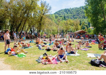Krka National Park In Croatia