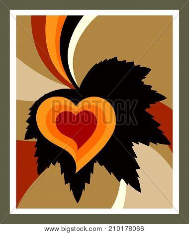 Leaf Abstruct Vector Illustration Clip-art Image Eps