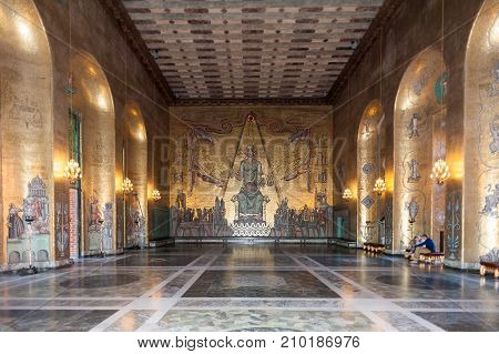 Stockholm City Hall, Sweden.