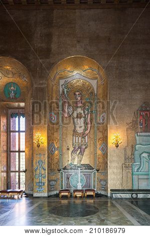 Stockholm City Hall, Sweden.