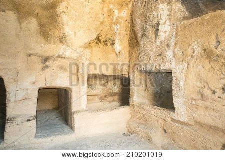 The Tombs Of The Kings In Pahos Cyprus