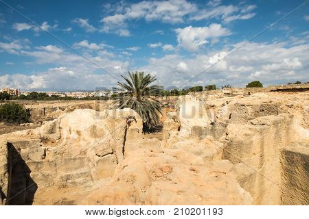 The Tombs Of The Kings In Pahos Cyprus