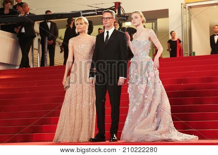 CANNES, FRANCE - MAY 20, 2016:  attends the 'The Neon Demon' Premiere. 69th annual Cannes Film Festival at the Palais des Festivals 