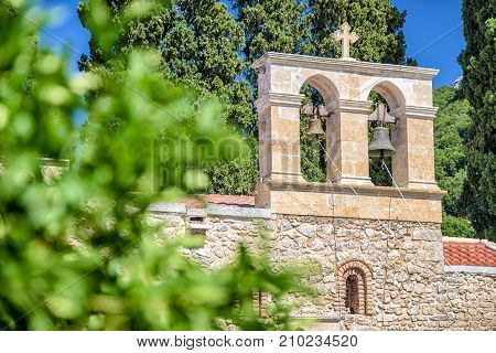 Church of Panagia Kera at Crete island in Greece