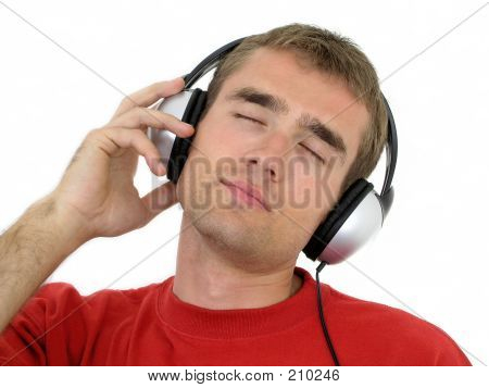 Uomo, ascoltare la musica
