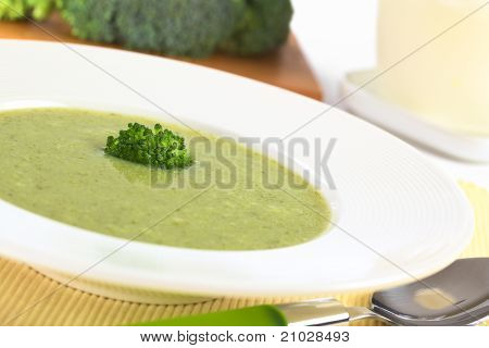 ซุปบรอกโคลี