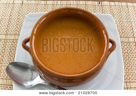 Andalúziai gazpacho