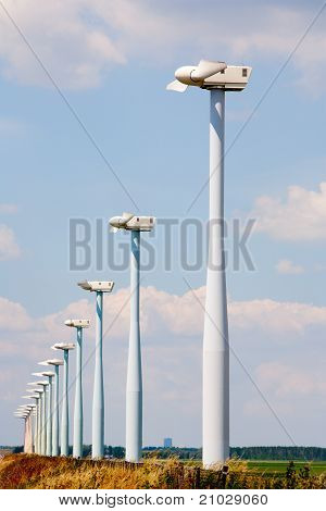Wind turbine park