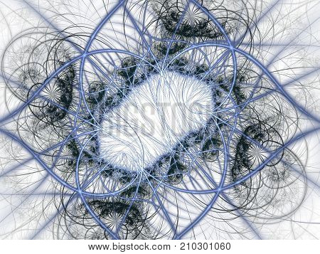 Rendering viruses in infected organism viral disease epidemic virus abstract background. Hepatitis H1N1 HIV. FLU. AIDS