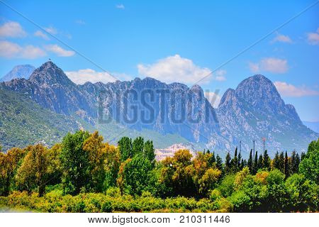 spectacular mountain view location Antalya, Turkey .