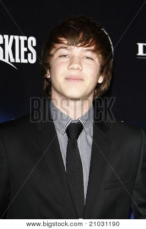 LOS ANGELES - JUN 13: Connor Jessup at the premiere of TNT's 'Falling Skies' held at the Pacific Design Center on June 13, 2011 in Los Angeles, California.