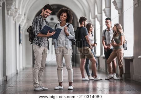 Students In The Hall