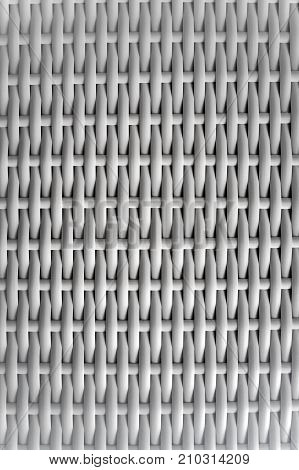 Texture Of Artificial Bamboo Weave Furniture