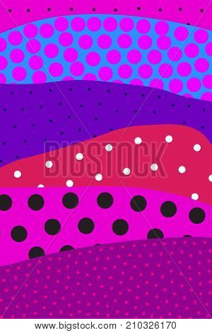 Pattern with dots. Abstract background patches. Stock vector
