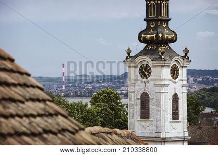 Saint Nicholas church in the old part of Zemun,Serbia