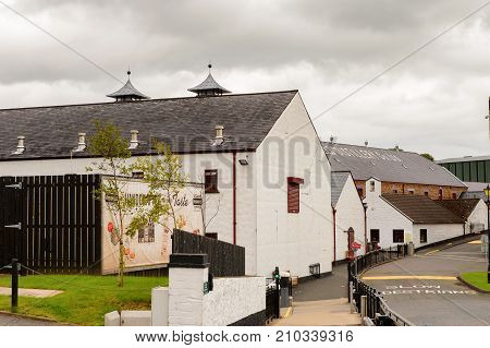Old Bushmills Whiskey Distillery