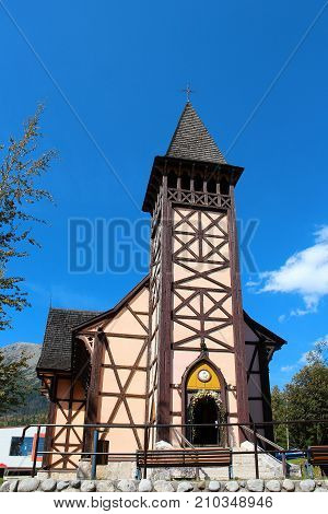 Church in Stary Smokovec, High Tatras (Vysoke Tatry), Slovakia