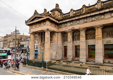 Achitecture Of Edinburgh, Scotland.
