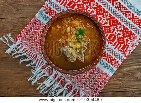 Sweet And Sour Beef Cabbage Soup