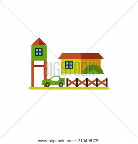 Military base. Post, vehicle, facility, forces. Military concept. Can be used for topics like army, defence, national security.