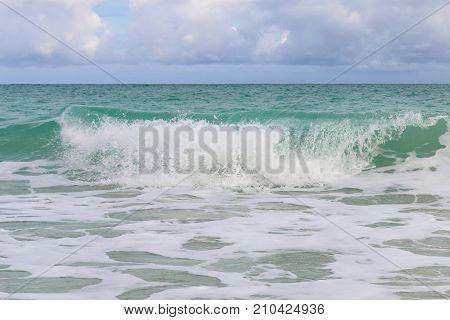 Surf on the Atlantic coast, Cuba, Varadero