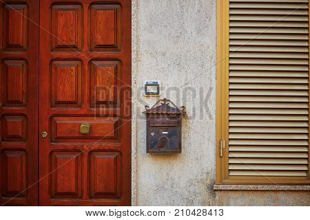 Typical House In Bosa, Sardinia, Italy