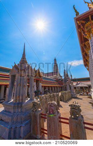 Wat Arun The Temple Of Dawn In Bangkok, Thailand