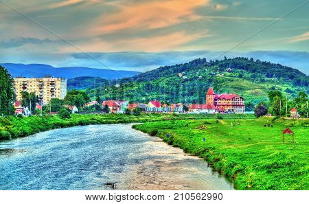 The Latoritsa River At Mukachevo - Transcarpathia, Ukraine