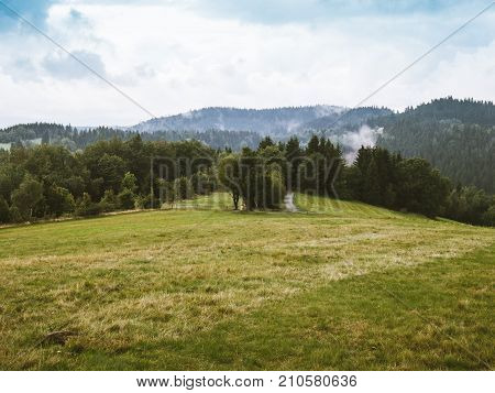 Solan mountain Beskid mountains Moravia Czech Republic