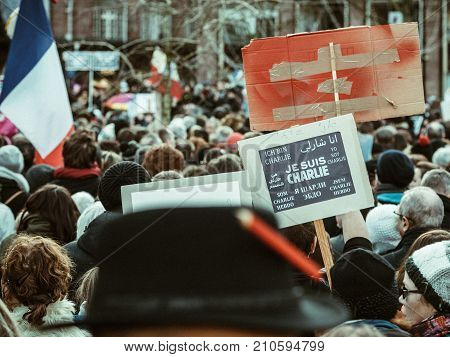 STRASBOURG FRANCE - NOV 1 2015: 