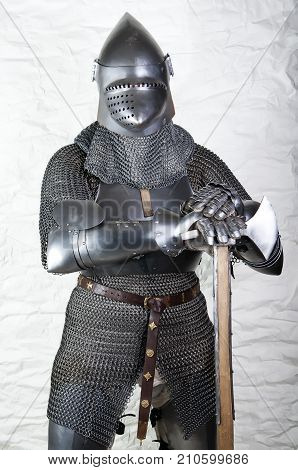 Warrior Holding His Axe