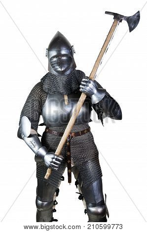 Warrior Holding His Axe