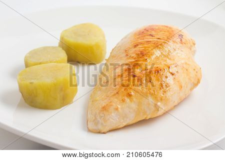 Chicken Fillet With Sweet Potato