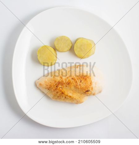 Chicken Fillet With Sweet Potato