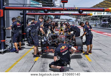 Max Verstappen Of Red Bull Racing