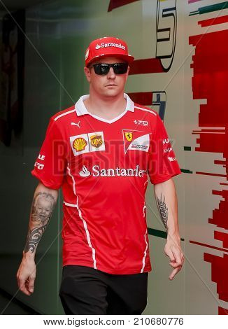 Kimi Raikkonen Of Scuderia Ferrari