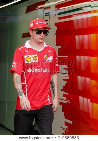 Kimi Raikkonen Of Scuderia Ferrari