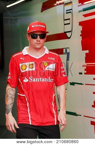 Kimi Raikkonen Of Scuderia Ferrari