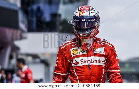 Kimi Raikkonen Of Scuderia Ferrari