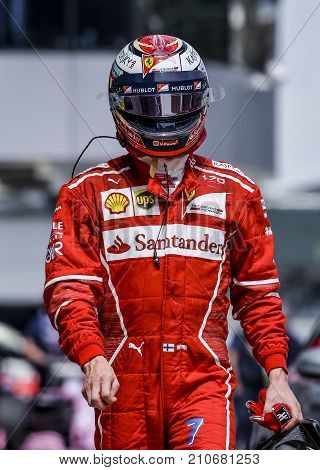 Kimi Raikkonen Of Scuderia Ferrari