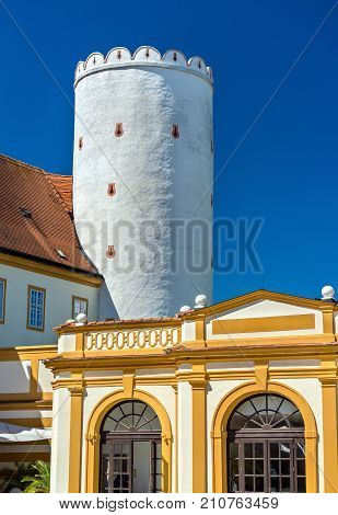 Details of Stift Melk, a Benedictine abbey above the town of Melk, Lower Austria