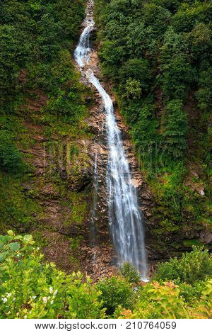 Waterfall In Ayder Plateau Rize