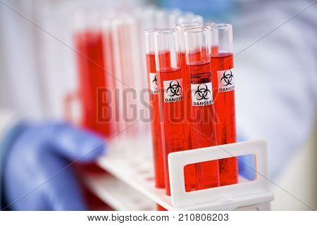 Danger Toxic Chemicals In Tubes