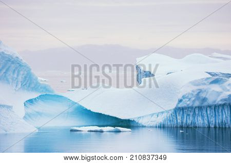 Icebergs In Greenland