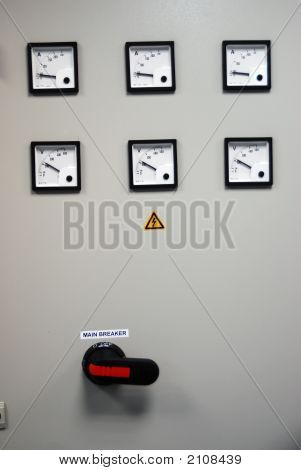 Deska elektroměr