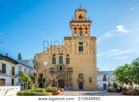 Church of Padres Dominicos at San Augustin place in Cordoba - Spain