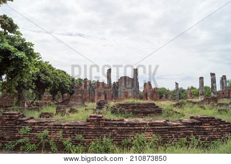 Visit to the second capital of Siams in Ayutthaya today's Thailand