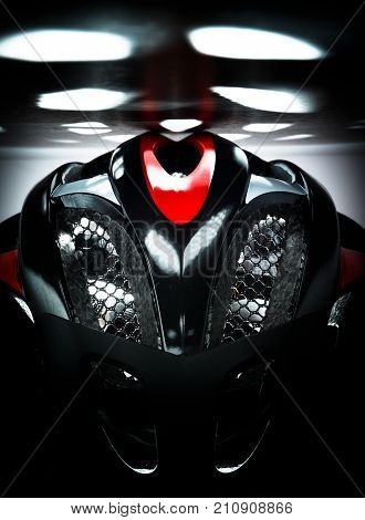 Future Technologies. Bicycle Mountain Bike Safety Helmet