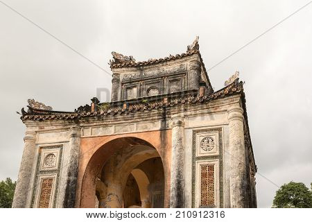 Khiem Tomb Of Tu Duc In Hue Vietnam