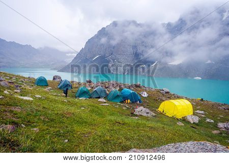 Ala Kul Lake, Kyrgyzstan